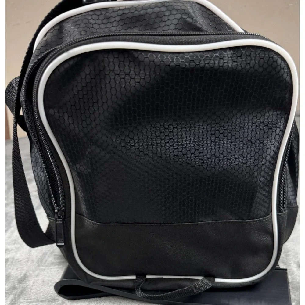 Adidas Defender  Duffel Bag Black White 104385-A